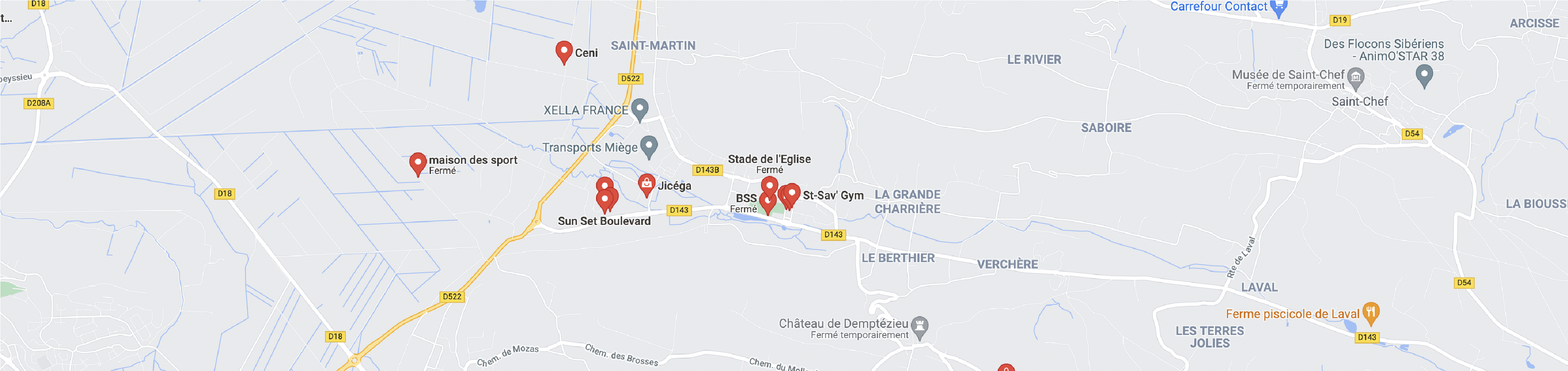 Plan d'acces